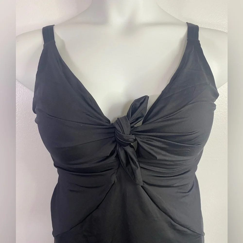 CITY CHIC Black Rhodes One Piece Swimsuit Padded Underwire SKU0814